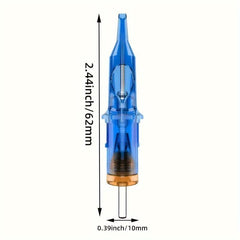 50pcs Tattoo Cartridge Needles Disposable Standard Round Liner 1203RS - 1211RS