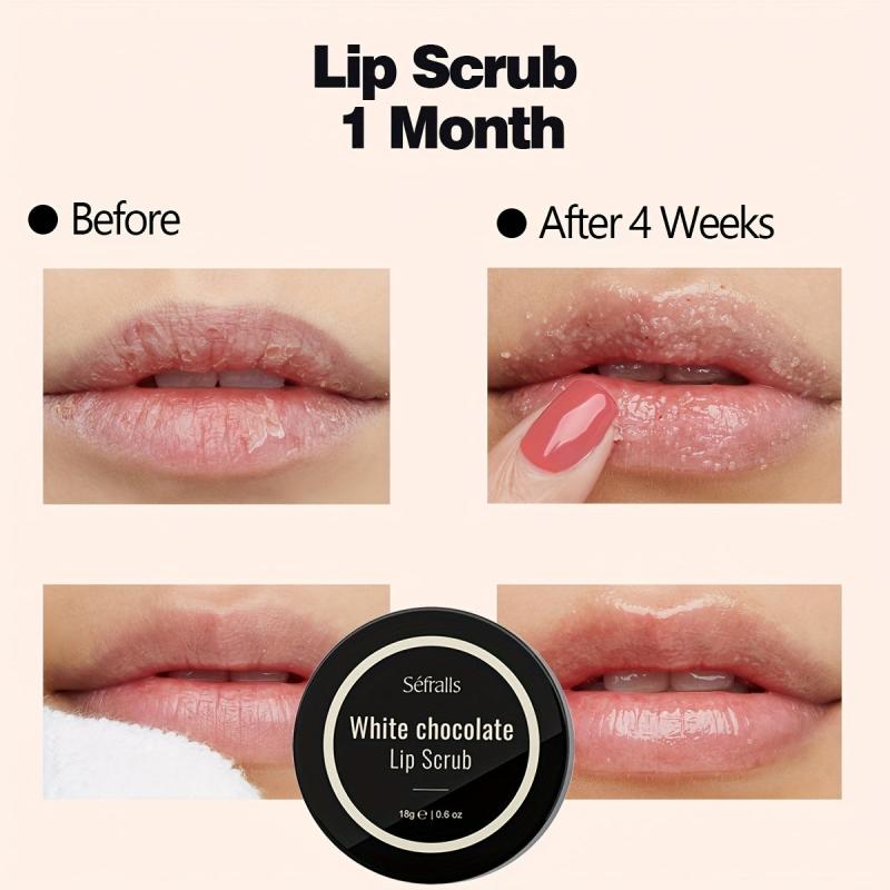 Chocolate Lip Scrub Exfoliator Moisturize Lip Care