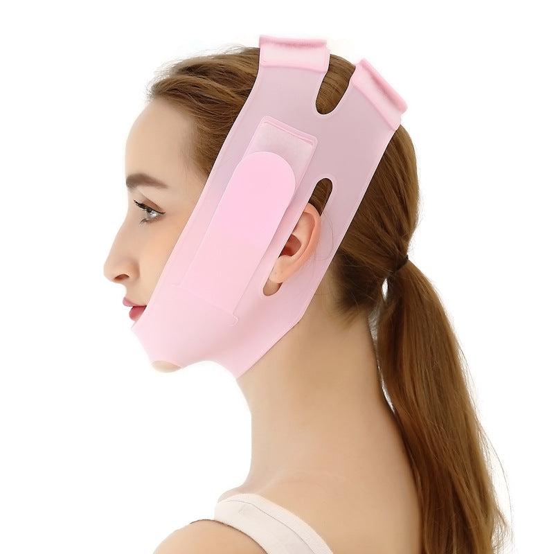 Nano Silicone Mask Lifting V Line Shape Face Lift UP Facial Bandage Mask