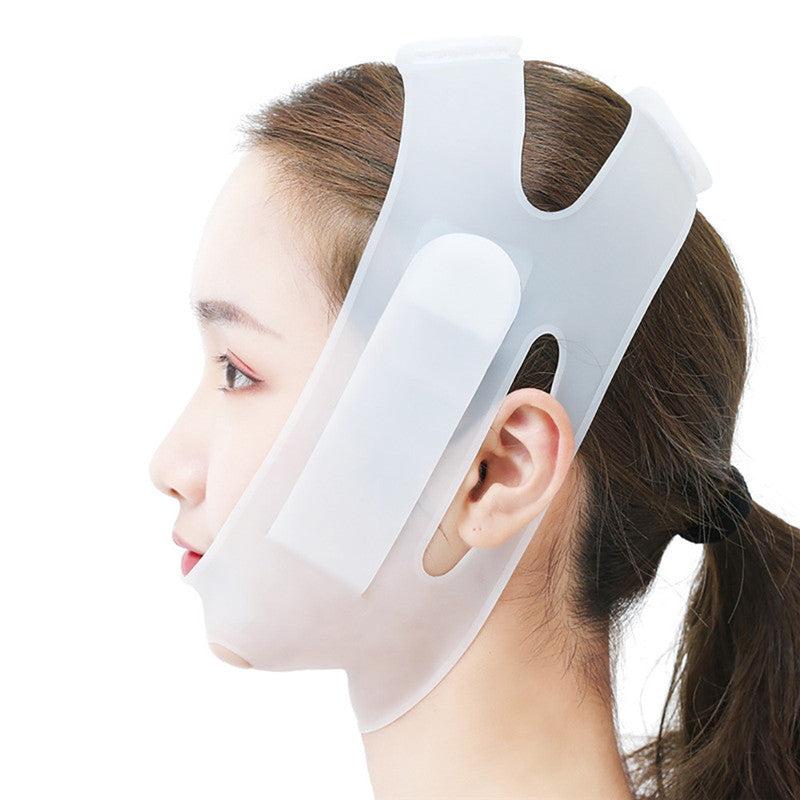 Nano Silicone Mask Lifting V Line Shape Face Lift UP Facial Bandage Mask