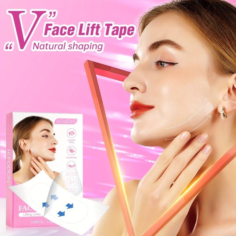 V Line Lifting Mask 120pcs for Firming Skin Breathable V Line Mask Sticker