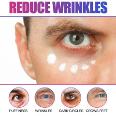 30g Men Eye Cream Dark Circles Wrinkle Cream Reduces Bags Fine Lines Puffiness
