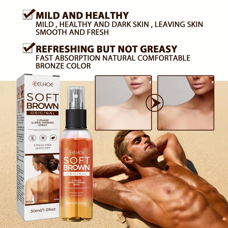 30ML Brown Tanning Spray Accelerator Natural Tan Skin 30ml