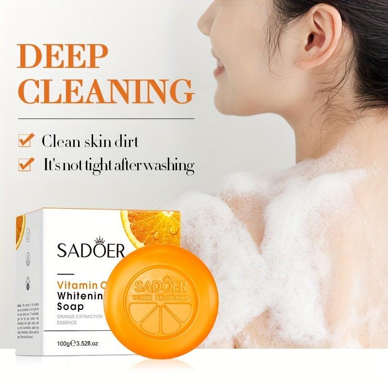 Vitamin C Sweet Orange Essential Soap for Face and Body