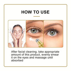 Eye Roller Essence Reduces Fine Lines & Wrinkles, Brightens Dark Circles