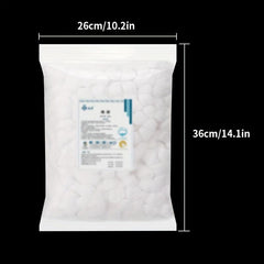 500g Cotton Balls Soft Absorbent Multipurpose Cotton Balls