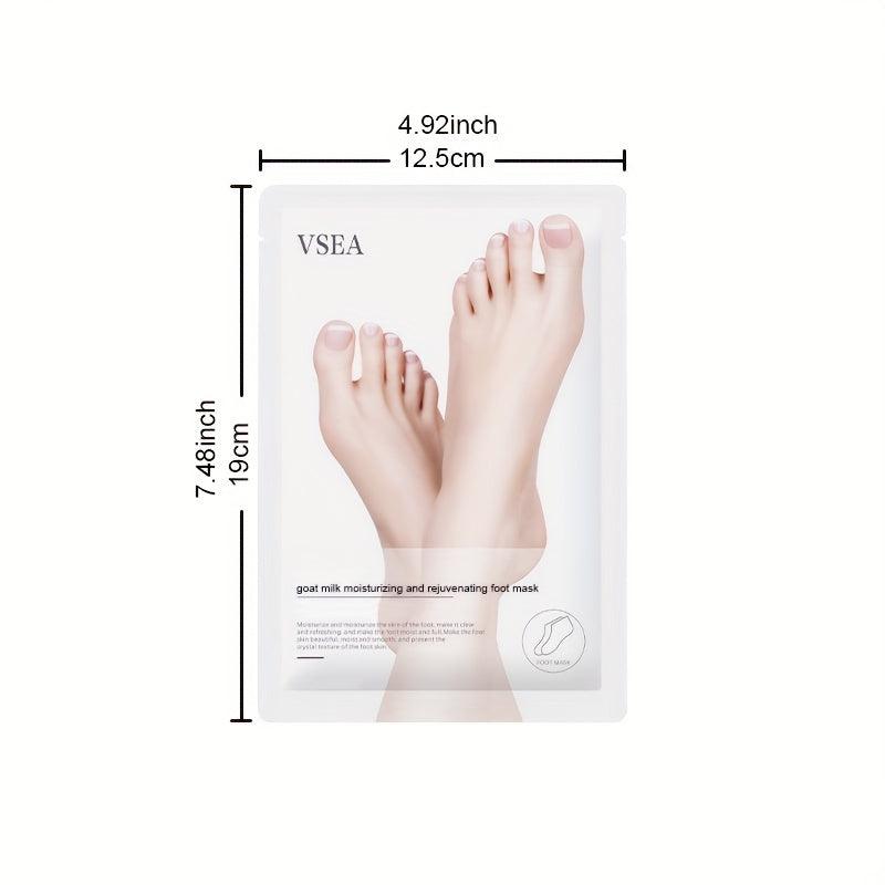 Goat Milk Exfoliating Foot Mask for Dry Feet