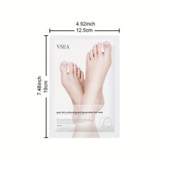 Goat Milk Exfoliating Foot Mask for Dry Feet