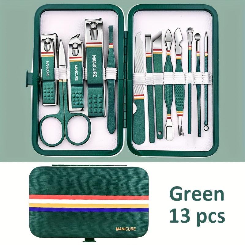 Stainless Steel Nail Clippers Set for Perfect Nail Care and Beauty