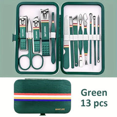 Stainless Steel Nail Clippers Set for Perfect Nail Care and Beauty