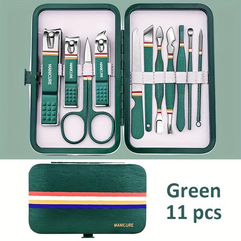 Stainless Steel Nail Clippers Set for Perfect Nail Care and Beauty