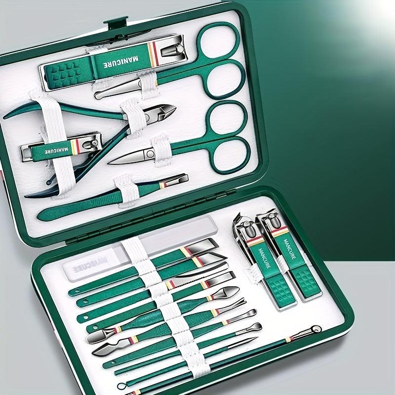 Stainless Steel Nail Clippers Set for Perfect Nail Care and Beauty