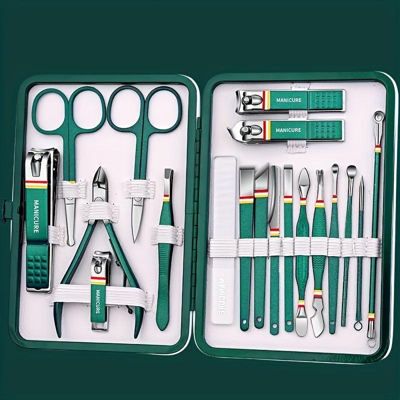 Stainless Steel Nail Clippers Set for Perfect Nail Care and Beauty