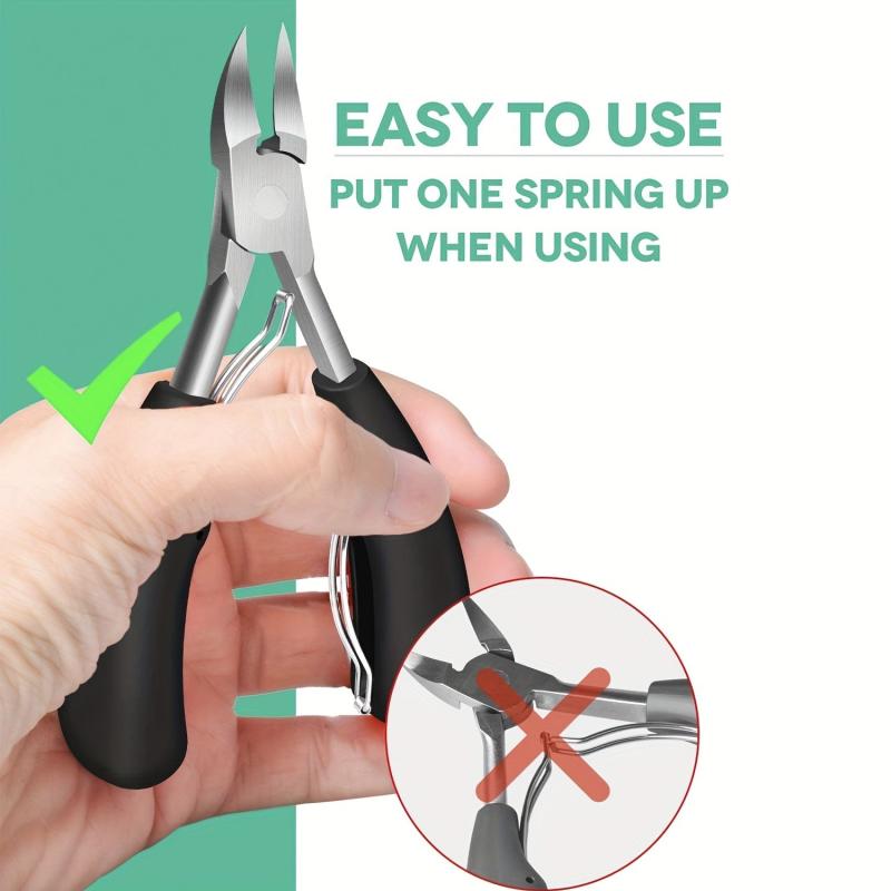 Professional Nail Clippers for Thick & Ingrown Toenails