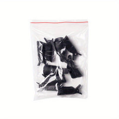 10 Reusable Pink Gel Polish Remover Caps Soak Off Clips