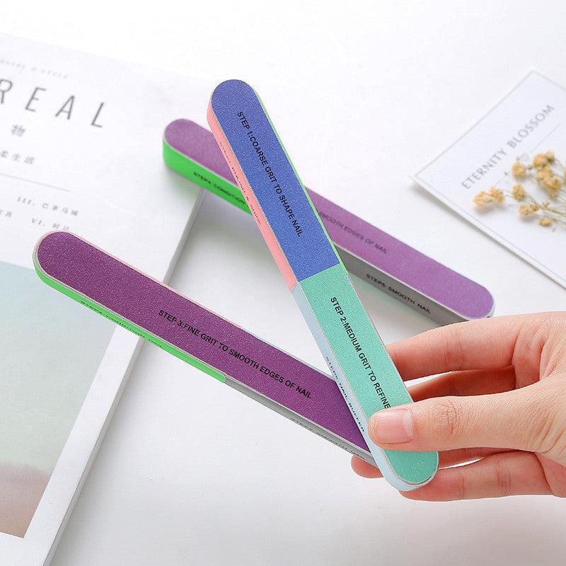 3 Pcs Nail Files for Nail Art Salon Pedicure Manicure Tool