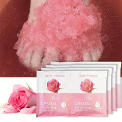 Moisturizing Lavender Rose Foot Soak Jelly Soap
