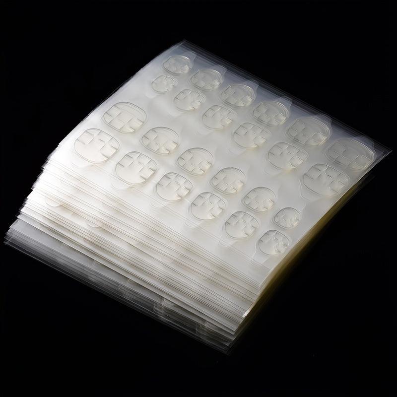 Breathable Waterproof Jelly Nail Gel Stickers for Press On Nails