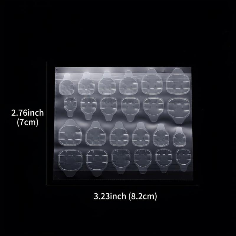 Breathable Waterproof Jelly Nail Gel Stickers for Press On Nails
