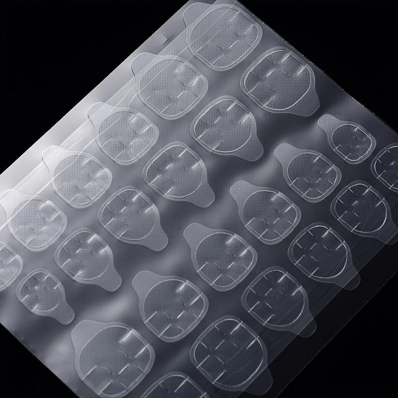 Breathable Waterproof Jelly Nail Gel Stickers for Press On Nails