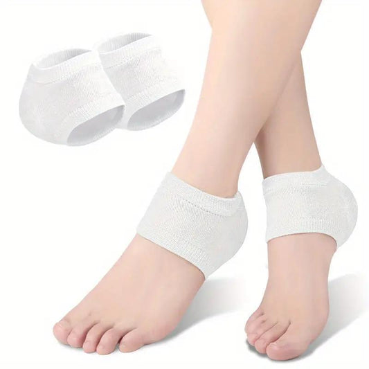 2pcs Plantar Fasciitis Heel Protector Sleeve Gel Pads Foot Care Support