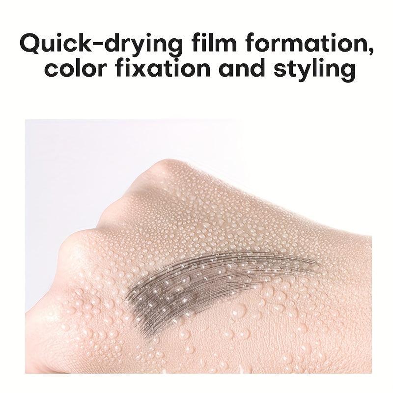 4D Washable Mascara Silk Fiber Brush Lengthening Volume Formula
