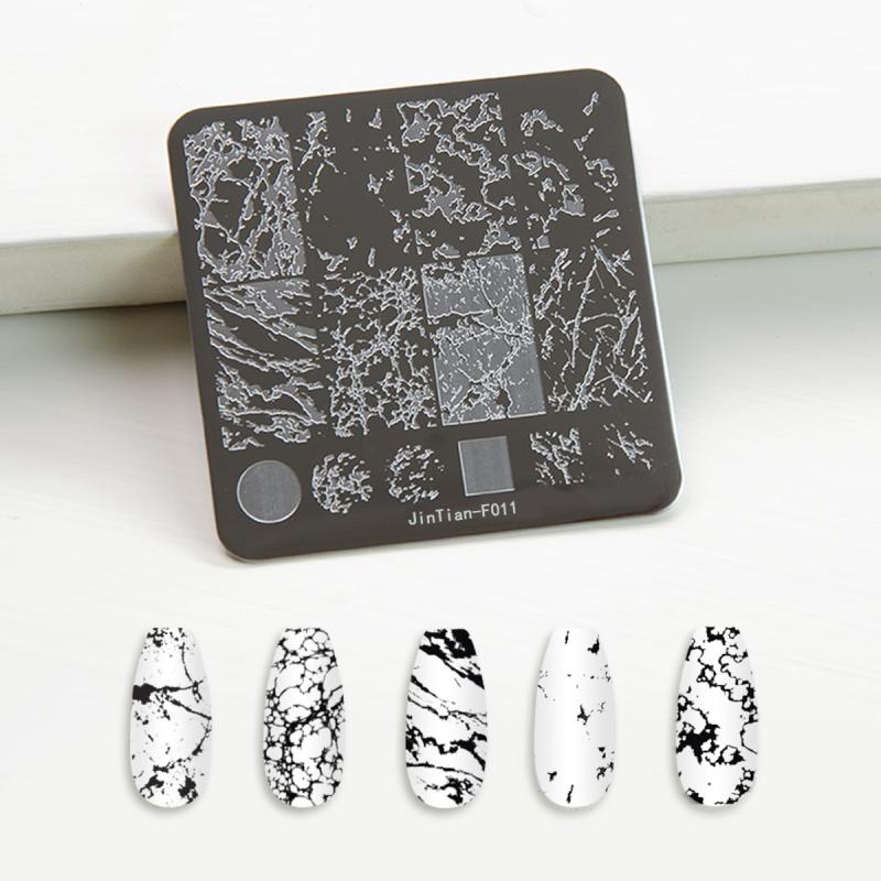 Nail Stamping Plates Leopard Snake Abstract Image Stamp Template