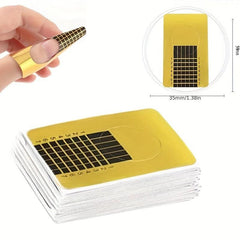 Nail Gel Kit with Forms & Extension Gel Set