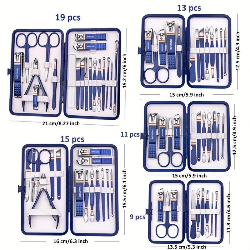 15 Pcs Nail Clippers Manicure Set For Women & Girls Grooming Kit