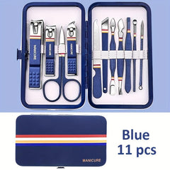 15 Pcs Nail Clippers Manicure Set For Women & Girls Grooming Kit