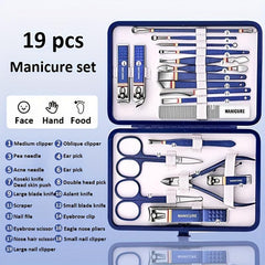 15 Pcs Nail Clippers Manicure Set For Women & Girls Grooming Kit