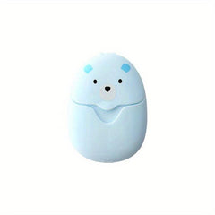 50 Pcs Mini Disposable Travel Paper Soap Foam Hand Soap for Outdoors