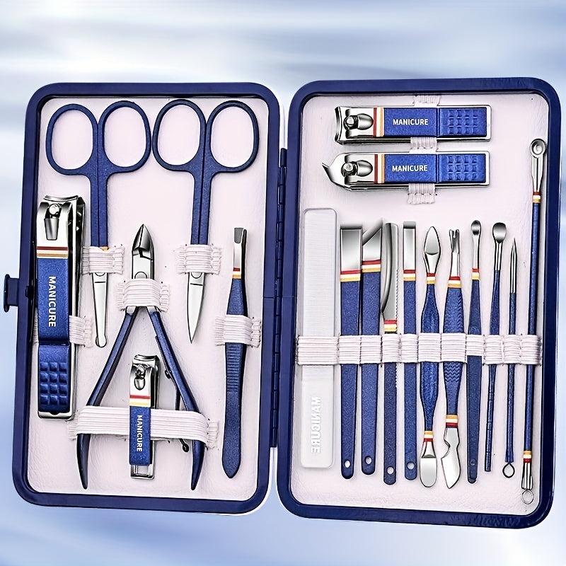 Classic Manicure Set Hand Feet Facial Stainless Steel 10 Choices Gift