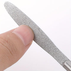 Double Sided Stainless Steel Nail Files for Manicure Pedicure Grooming