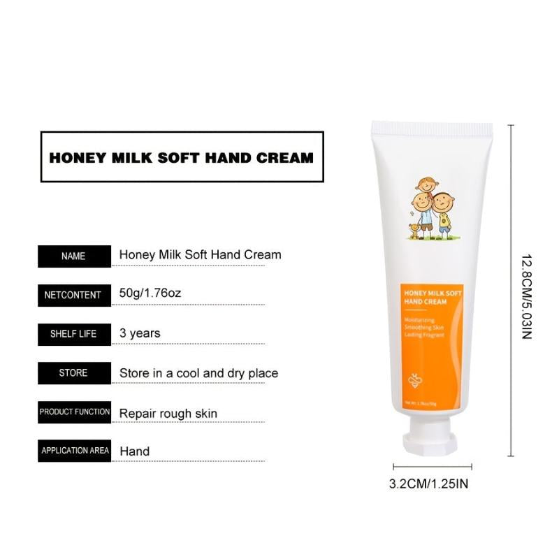 Shea Butter Milk Honey Hand Cream - Moisturizing Hand Body Lotion