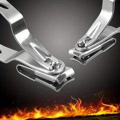 Stainless Steel Nail Clippers 360 Degree Rotating for Men and Women
