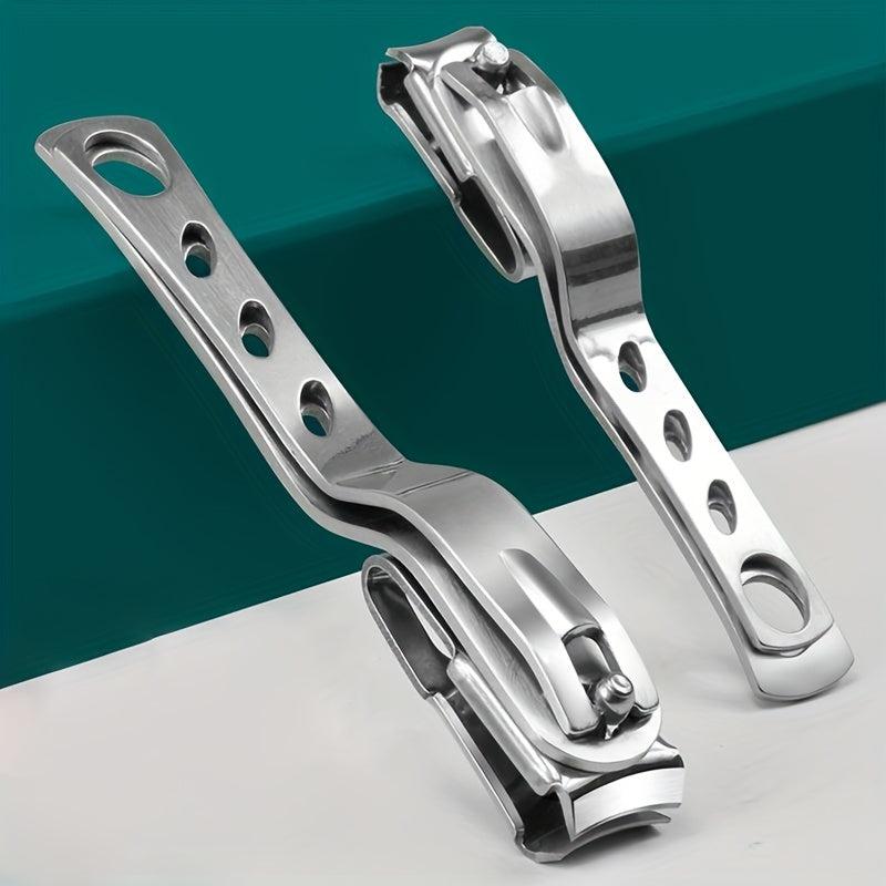 Stainless Steel Nail Clippers 360 Degree Rotating for Men and Women