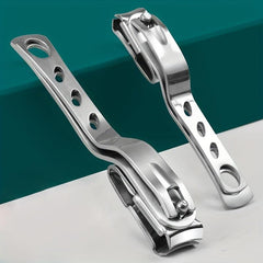 Stainless Steel Nail Clippers 360 Degree Rotating for Men and Women