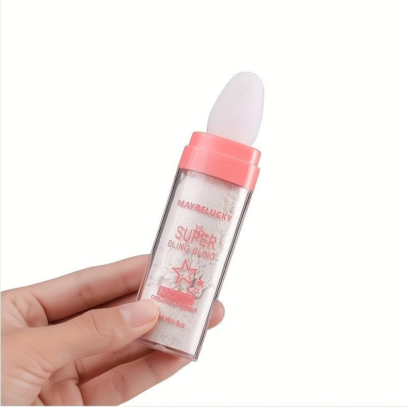 3PCS Highlighter Powder Pearlescent Glitter for Body & Face & Hair