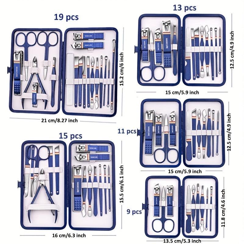 Manicure Set Stainless Steel Nail Clipper Nail Files Nail Cutter