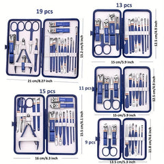 Manicure Set Stainless Steel Nail Clipper Nail Files Nail Cutter