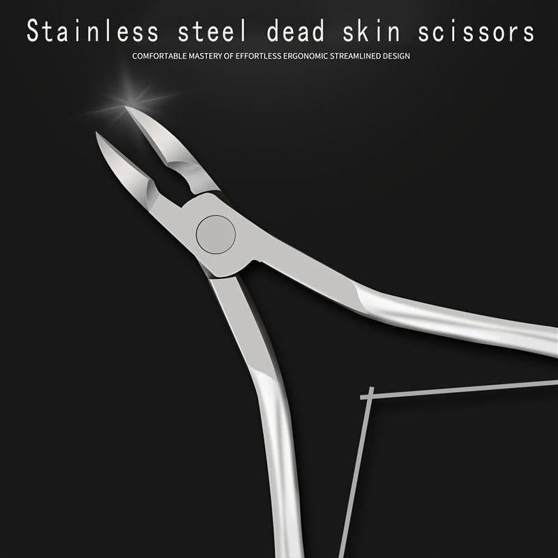 Stainless Steel Cuticle Nail Nipper Manicure Plier Cutter Feet Care