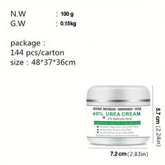 Urea 40 Foot Cream + Salicylic Acid - Callus Remover for Feet & Hands