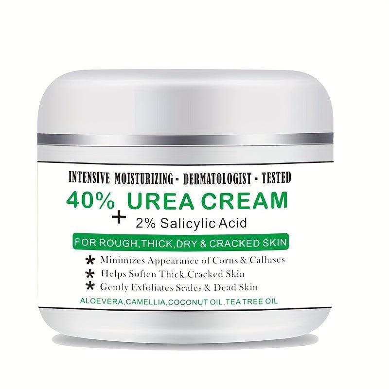 Urea 40 Foot Cream + Salicylic Acid - Callus Remover for Feet & Hands