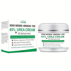 Urea 40 Foot Cream + Salicylic Acid - Callus Remover for Feet & Hands