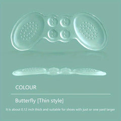 2pcs Gel Heel Cushion Inserts Self Adhesive Heel Protectors