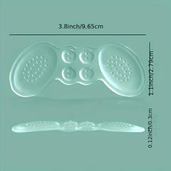 2pcs Gel Heel Cushion Inserts Self Adhesive Heel Protectors
