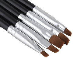 5PCS Nail Art Painting Dotting Pen Brushes Tool Kit for Manicure & Nail Drawing