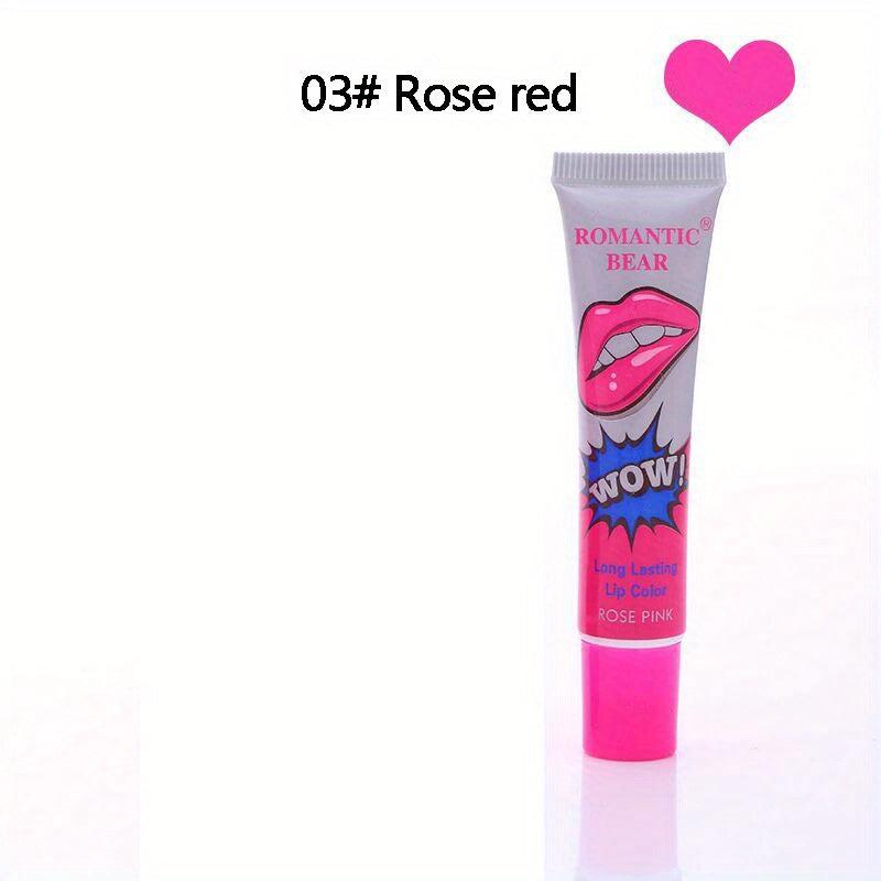 Matte Lip Gloss Set - Waterproof Tear-Off Lip Tint