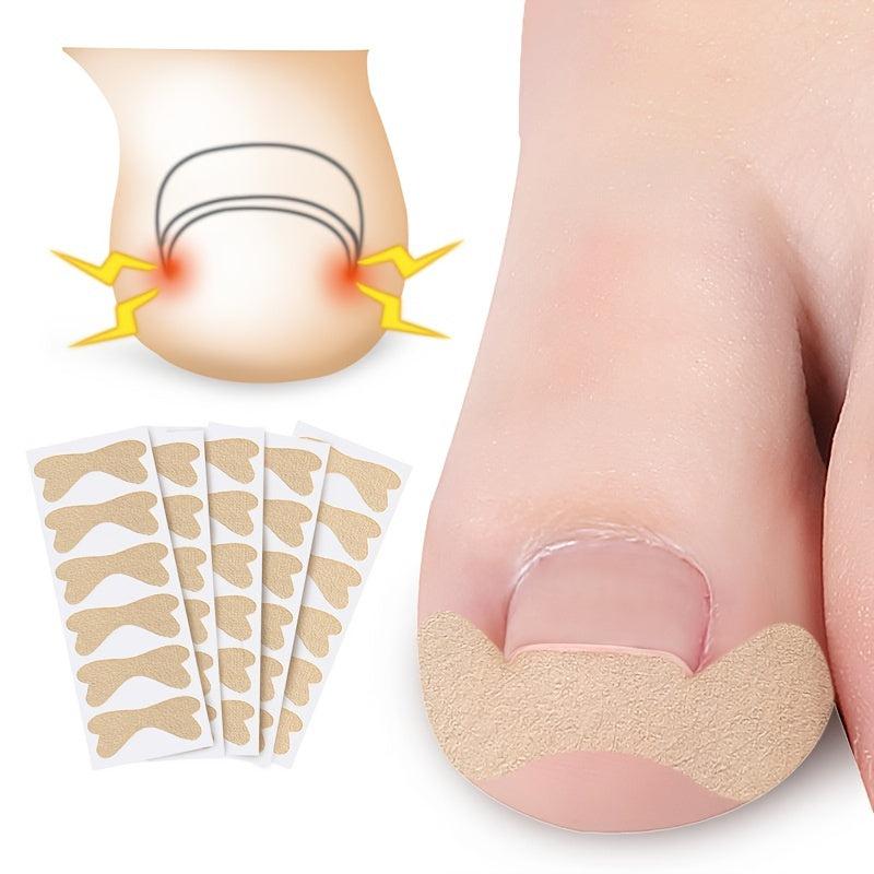 6 Pcs Ingrown Toenail Correction Sticker And Adhesive Elastic Toenail Patch